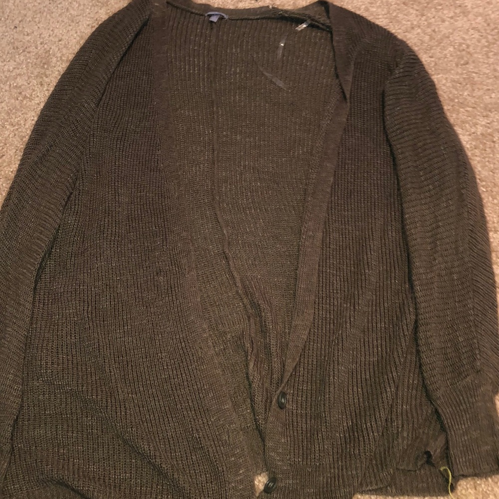 CHARLOTTE RUSSE OVERSIZED CARDIGAN